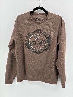 Bass Pro Shops Brown Long Sleeve Tee